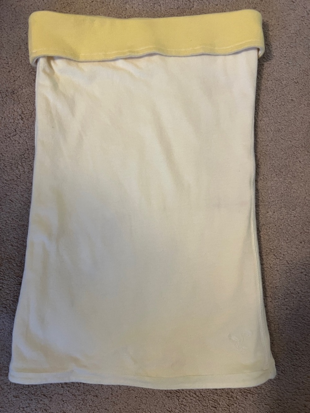 American Eagle Yellow strapless top - Picture 8 of 10